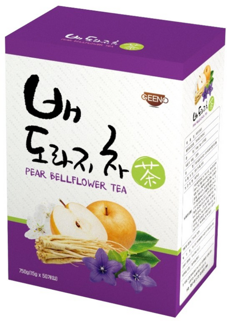 지노 배 도라지차, 15g, 50개입, 1개