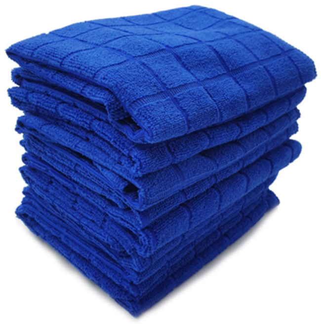 [SEOULIAN] 서울리안 차량용 극세사 세차 타월 블루, 10개