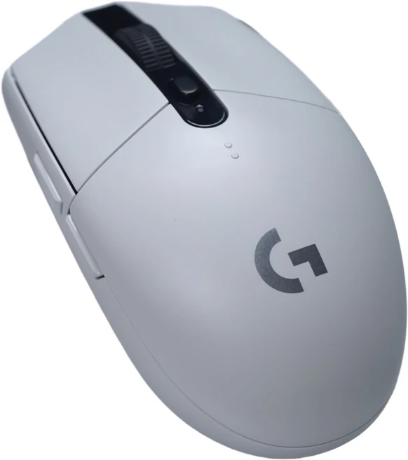 로지텍 G304 라이트스피드 무선 게이밍 마우스, 화이트 - 쿠팡