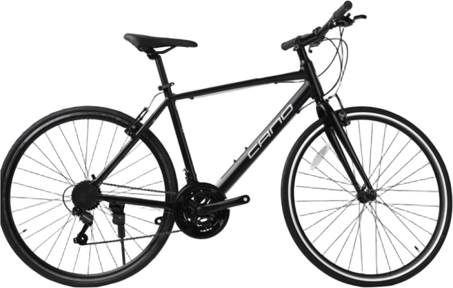 스타카토 24년신형 유나 하이브리드자전거 700c 가성비자전거, 1개, 470cm, 블랙