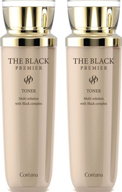 코리아나 더블랙 프리미어 토너, 2개