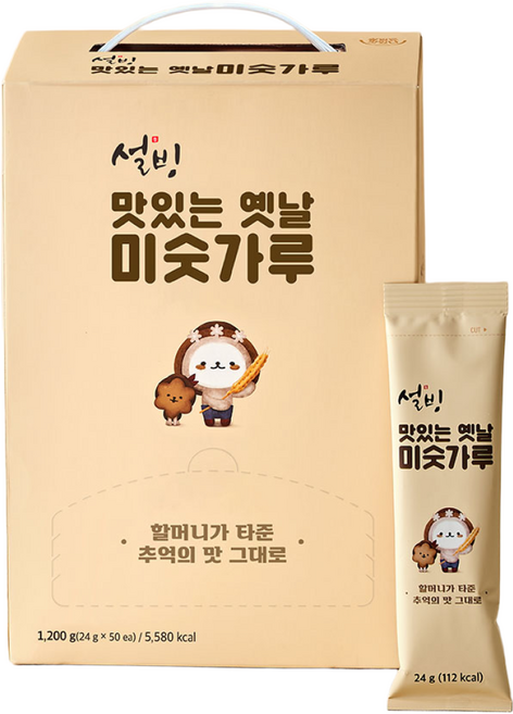 설빙 맛있는 옛날 미숫가루, 1.2kg, 1개