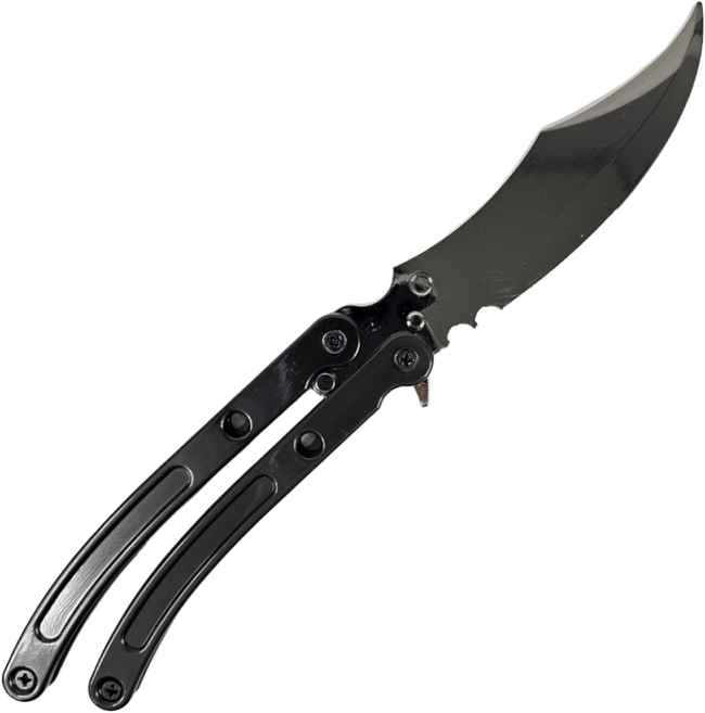 올인몰 암시장 발리송 버터플라이나이프 나비칼 카람빗, 1개