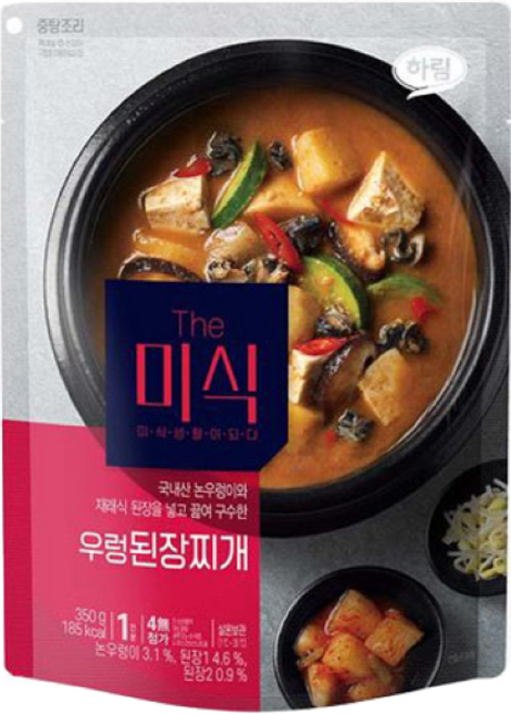 더미식 우렁 된장찌개, 350g, 10개