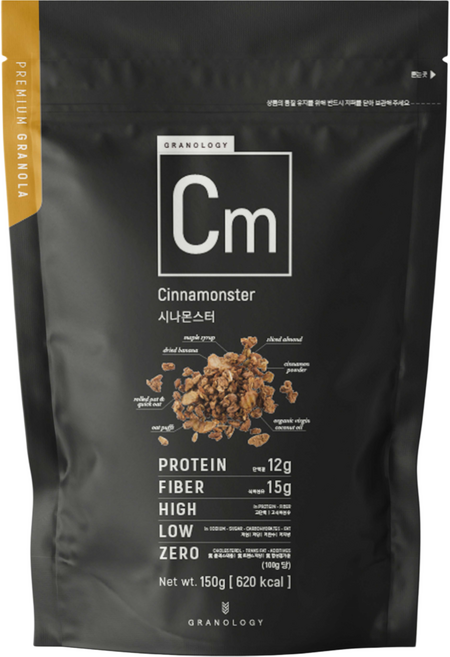 그라놀로지 시나몬스터 그래놀라 시리얼, 150g, 1개