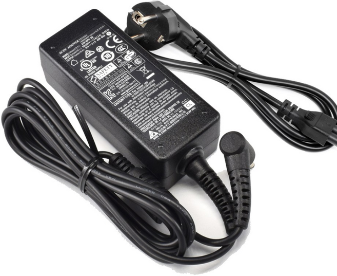 LG 19V 2.1A 40W 외경 4.0mm(턱) AC 어댑터 전원케이블 포함 울트라PC 15N365 15U480-L 15U470 15UD470 충전기, 어댑터+전원케이블, 1개