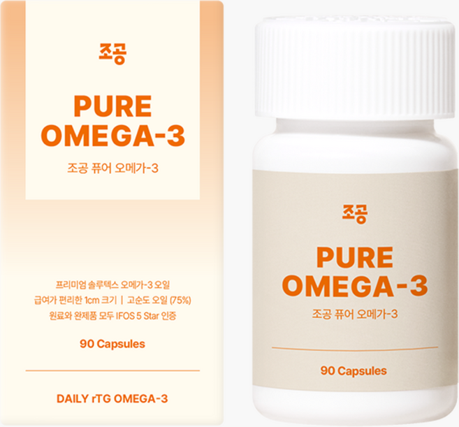 조공 반려동물 rTG 퓨어 영양제, 90정, 오메가3, 1개