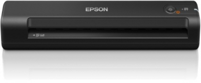 [EPSON] 엡손 핸디형 휴대용 스캐너 WorkForce ES-50 (A4/CIS방식/스캔기능:신분증 카드 영수증 명함/연결방식USB2.0/크기272*47*33.8mm), 검정