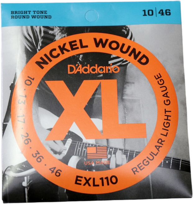 다다리오 일렉기타줄 010게이지(EXL110) 009게이지(EXL120), EXL110(010게이지), 1개