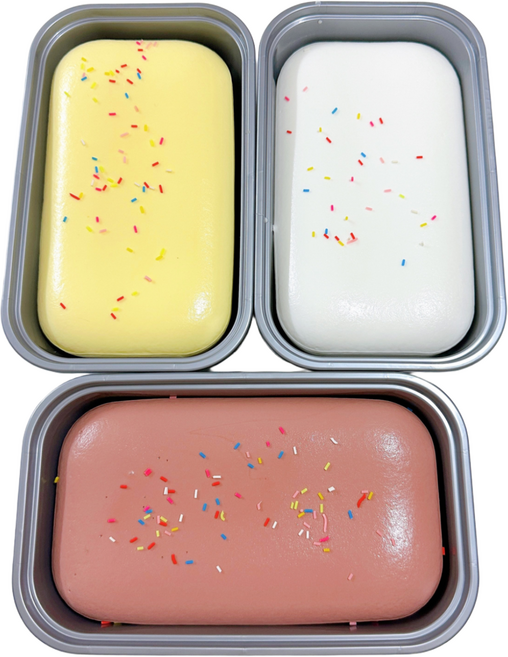 카게카게룸 빅 아이스크림 말랑이 스퀴시, 1개, 200g, 초코