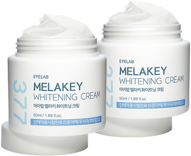 아이랩 멜라키 화이트닝 크림, 50ml, 2개