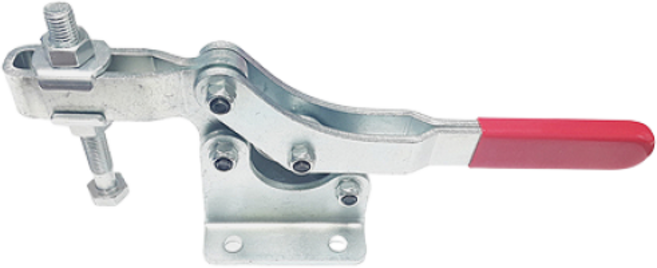 토글클램프 065-23F 24F 수평방식 공작기계 지그고정장치 KJF 부영금속 토글클램프, 065-24F(철), 1개