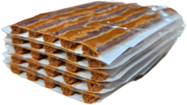 브라더피 타이어수리 자동차 빵구 펑크 수리 지렁이, 1세트, 4세트 20장(100p)