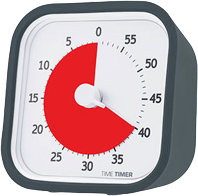 타임타이머 구글타이머 MOD 클래식 탁상시계, 차콜