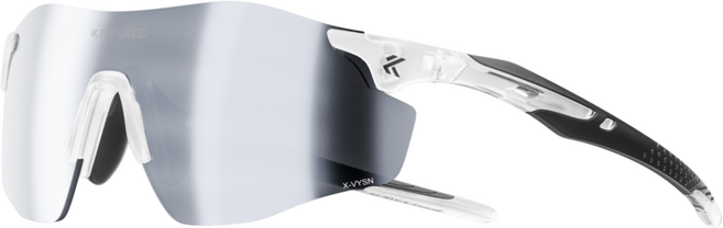 KAPVOE 카프보에 스포츠 러닝 고글 자전거 등산 편광 방풍 변색 K133, 1개, 실버