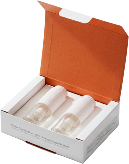 [정품 단독] 셀폰즈 바르는 녹는실 리프팅 앰플 2병 고래펩타이드 FGF2 탄력 세럼 마스크 2주, 3.3g, 2개