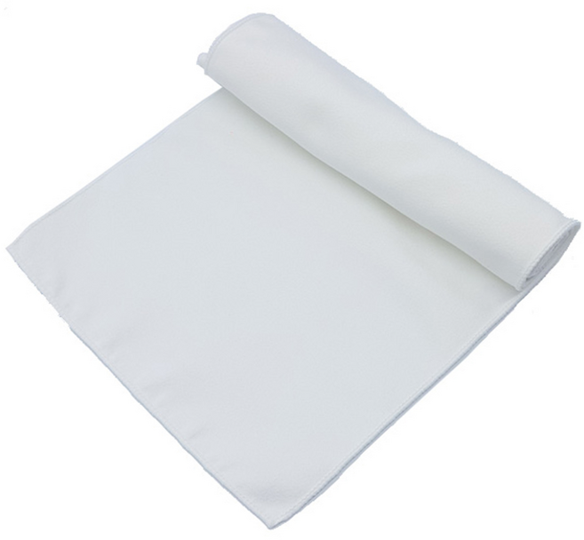 스포츠 타올 극세사 국산 타월 스웨이드 소형 100x20, 옵션 03 아이보리, 1개