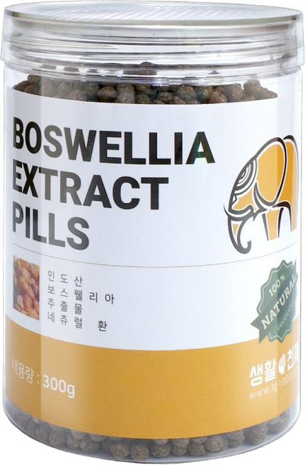 보스웰리아환 보스웰릭산 유향 몰약 보스웰리아 환 300g, 1개