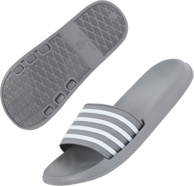 PWX 사선 그레이 슬리퍼