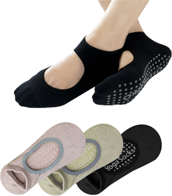 헬씨워크 미끄럼방지 요가양말 발바닥 논슬립 토삭스 1+1