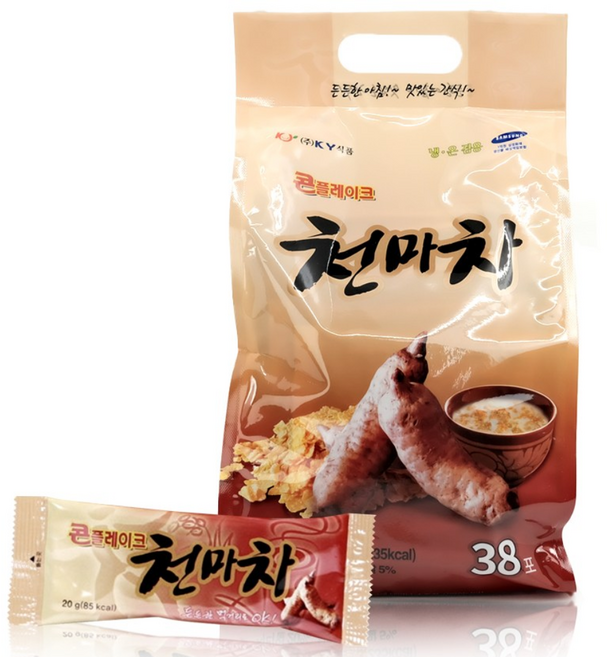 KY식품 콘플레이크 천마차, 20g, 38개입, 1개