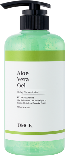 DMCK 알로에 베라 겔, 2개, 500ml