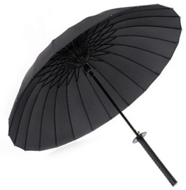 렌코리아 물의호흡 24K 검우산 귀살대 사무라이 칼우산