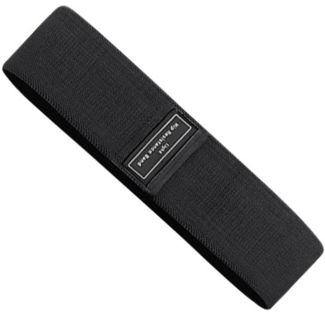 업앤업 고탄성 힙업 밴드 탄력 헬스 요가 스트레칭 튜빙 풀업, 블랙 120LB, 1개