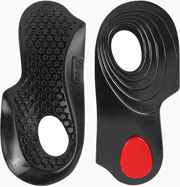 포풋 핏라이트 기능성 깔창 평발 O X 다리 교정 실리콘 반깔창