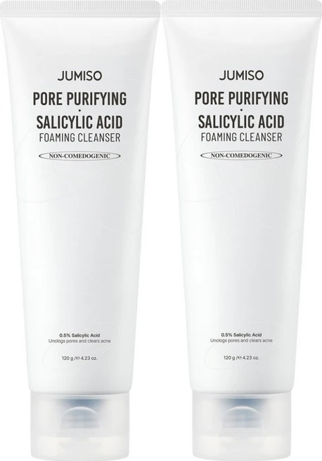 주미소 포어 퓨리파잉 살리실산 폼 클렌저 120g+20g 기획세트, 2개, 140g - 쿠팡