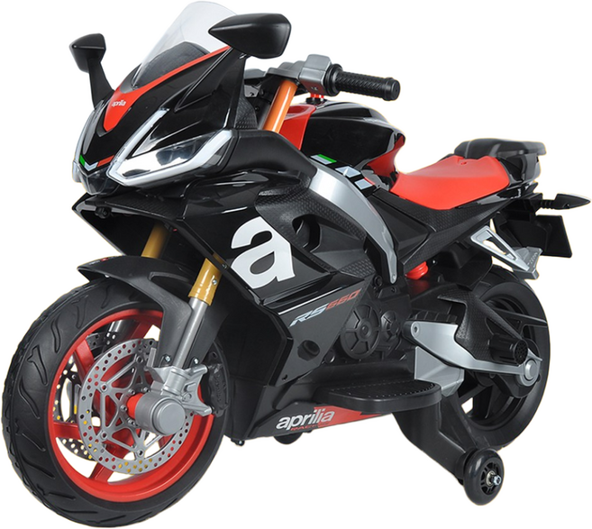 아프릴리아RS660 유아전동오토바이, 블 랙