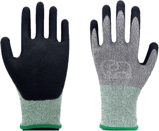 코끼리 코팅장갑 마이크로 그립(10켤레), M, 그레이, M