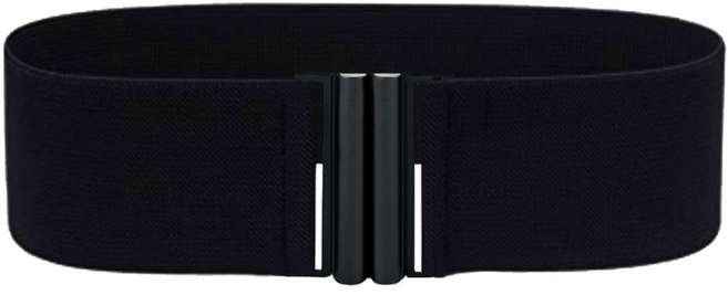 엘라스틱 여성용 벨트 빈티지 플러스 스트레치 신치 허리 벨트