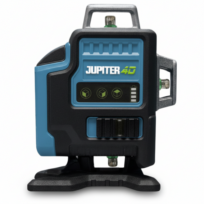 주피터 4D 레이저 레벨기 보쉬배터리호환 그린 16라인 수평기 JL4D-20BO 베어툴, 1개