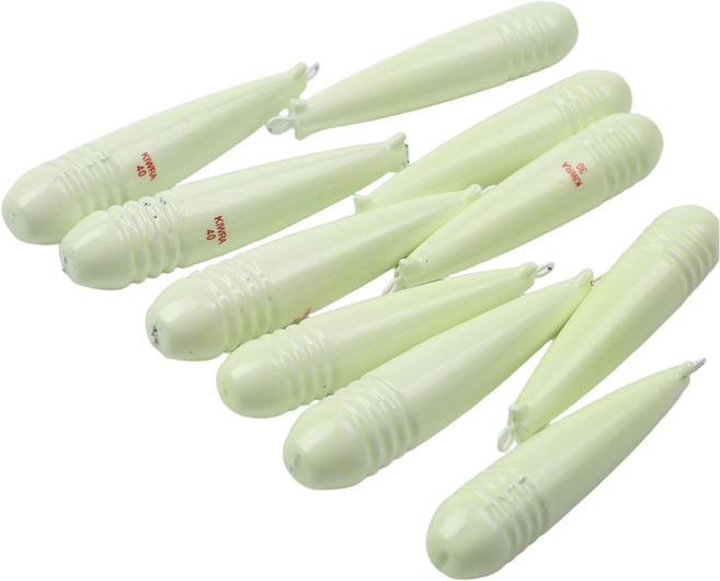 키우라 야광 봉돌 K-902 쭈꾸미 갑오징어 문어 낚시 싱커 추