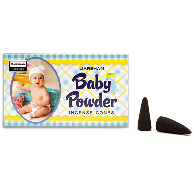 다르샨 인센스스틱, 04.베이비파우더 (콘)