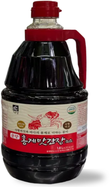 순창 둥굴레 홍게 간장 맛장소스 1.8L, 1개