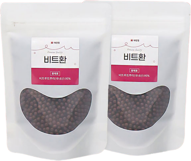 태양별 비트환 250g 2개 직접 재배한 비트로 만든 국내산