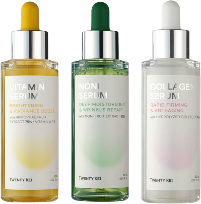 트웬티케이 3종 앰플세트 60ml (노니 콜라겐 비타민 앰플), 3개