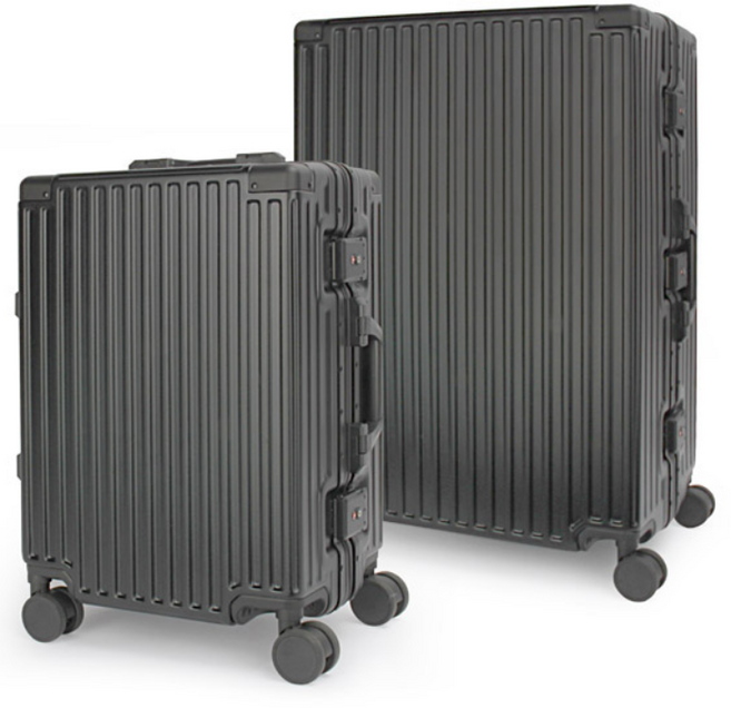 롤리키드 에노 기내용 20인치 특대형 28인치 알루미늄 프레임 PC 100 하드 캐리어 세트