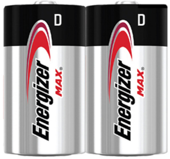 에너자이저 맥스 D형 건전지, 1개입, 2개