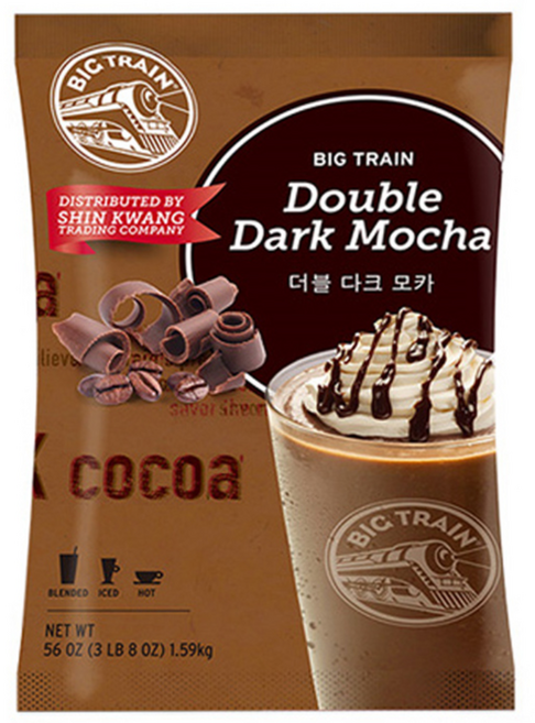 빅트레인 더블 다크 모카 파우더, 1.59kg, 1개, 1개입, 1.59kg