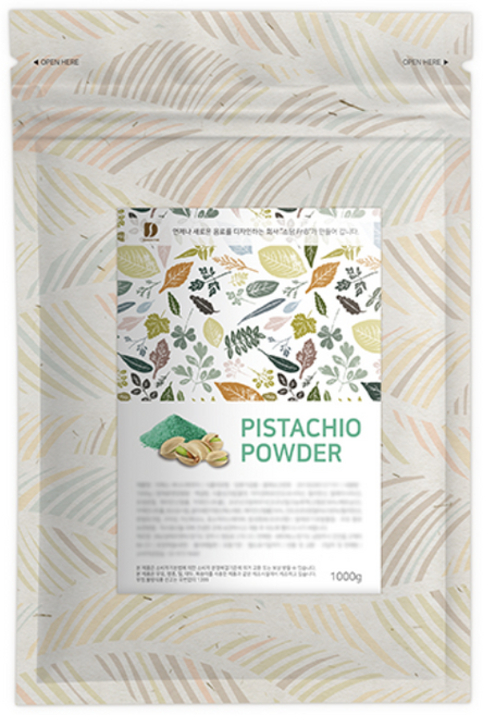 파피루 피스타치오 파우더, 1kg, 1개