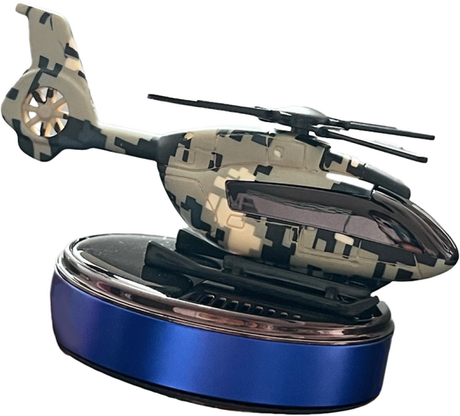 [태양열] 머레이 프리미엄 차량용 프로팰러 헬기 방향제 디퓨저, 라벤더, 1개