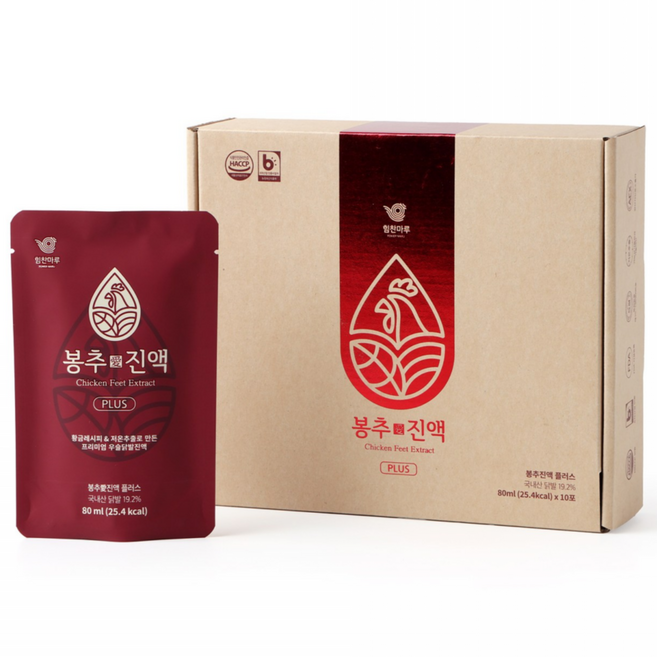 봉추애진액 플러스, 10개, 80ml
