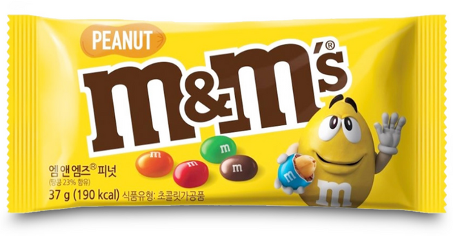 엠앤엠즈 피넛, 37g, 1개
