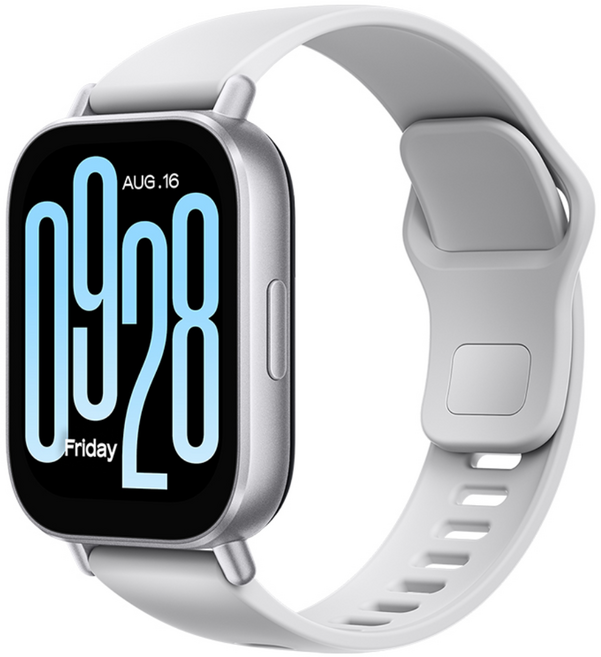 샤오미 레드미 워치 5 액티브 ACTIVE 러닝 만보기 운동 스포츠 스마트워치, 블루투스, 5.08cm, 실버