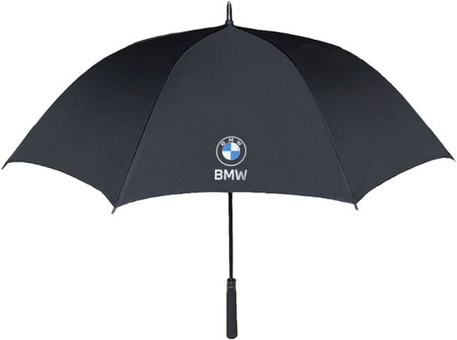 그린아이비 명품 골프우산 의전용 장우산 BMW우산, 1개, 블랙