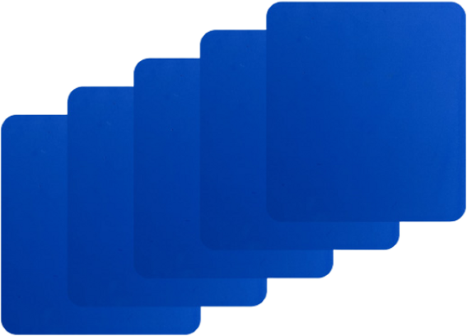 단면 판미트 29*32*2cm 두꺼운 판미트 청/홍 연습용 송판 격파장, 5개, 청