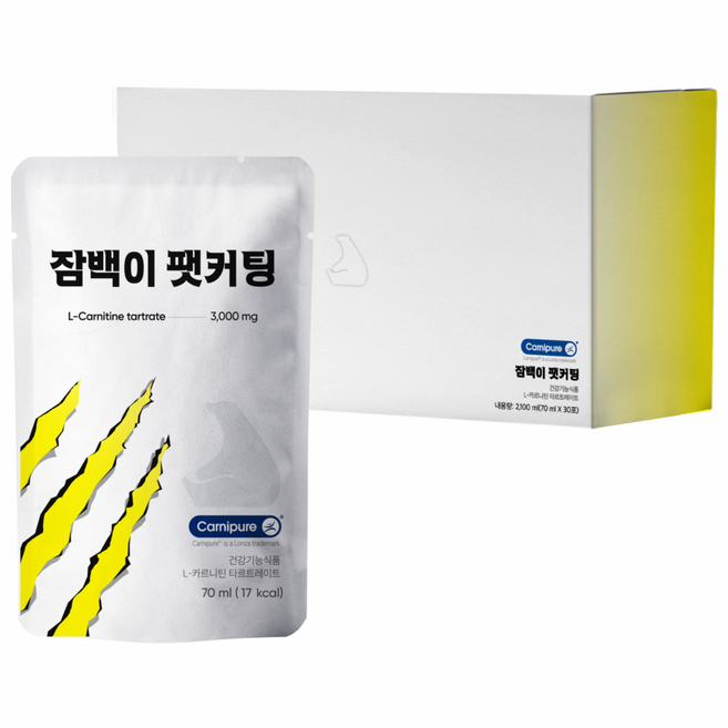 잠백이 팻커팅, 30개, 70ml